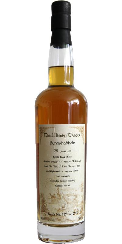 Bunnahabhain 1977 GW The Whisky Trader - Edition No. 01