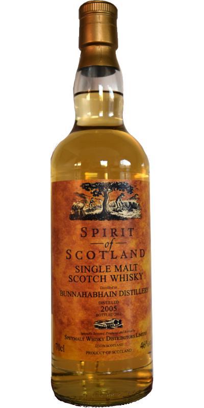 Bunnahabhain 2005 GM Spirit of Scotland