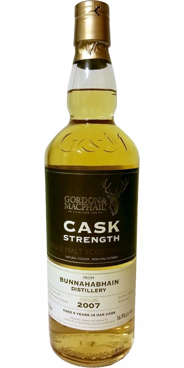 Bunnahabhain 2007 GM Cask Strength
