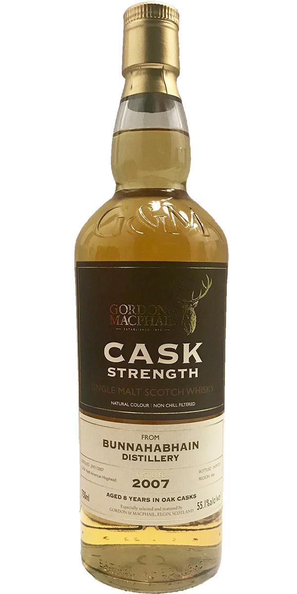 Bunnahabhain 2007 GM Cask Strength