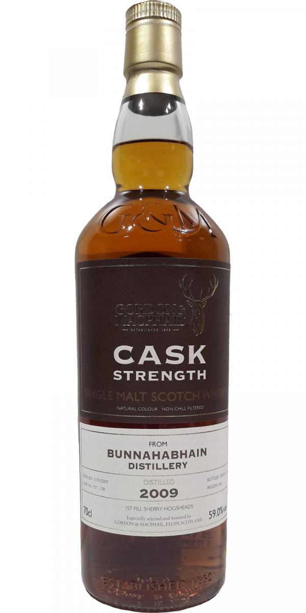 Bunnahabhain 2009 GM Cask Strength