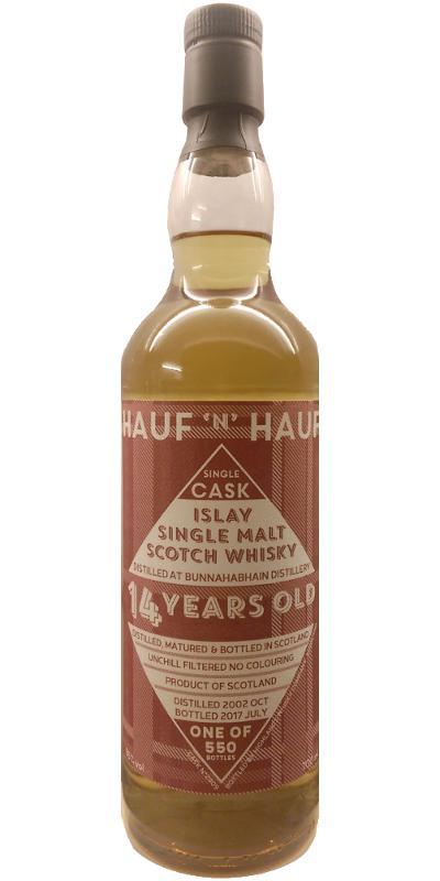 Bunnahabhain 2002 HWC Hauf 'n' Hauf