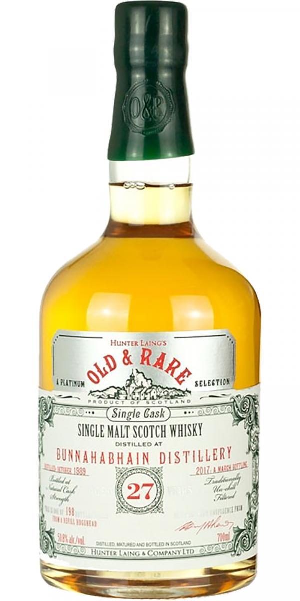 Bunnahabhain 1989 HL Old & Rare - A Platinum Selection