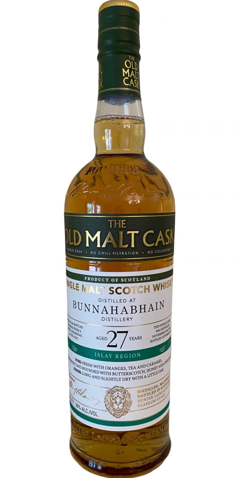 Bunnahabhain 1991 HL The Old Malt Cask