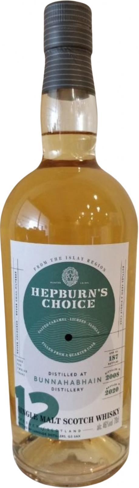 Bunnahabhain 2008 HL Hepburn's Choice