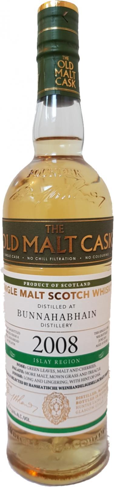 Bunnahabhain 2008 HL The Old Malt Cask