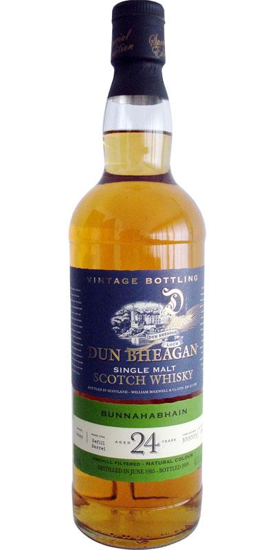 Bunnahabhain 1985 IM Dun Bheagan