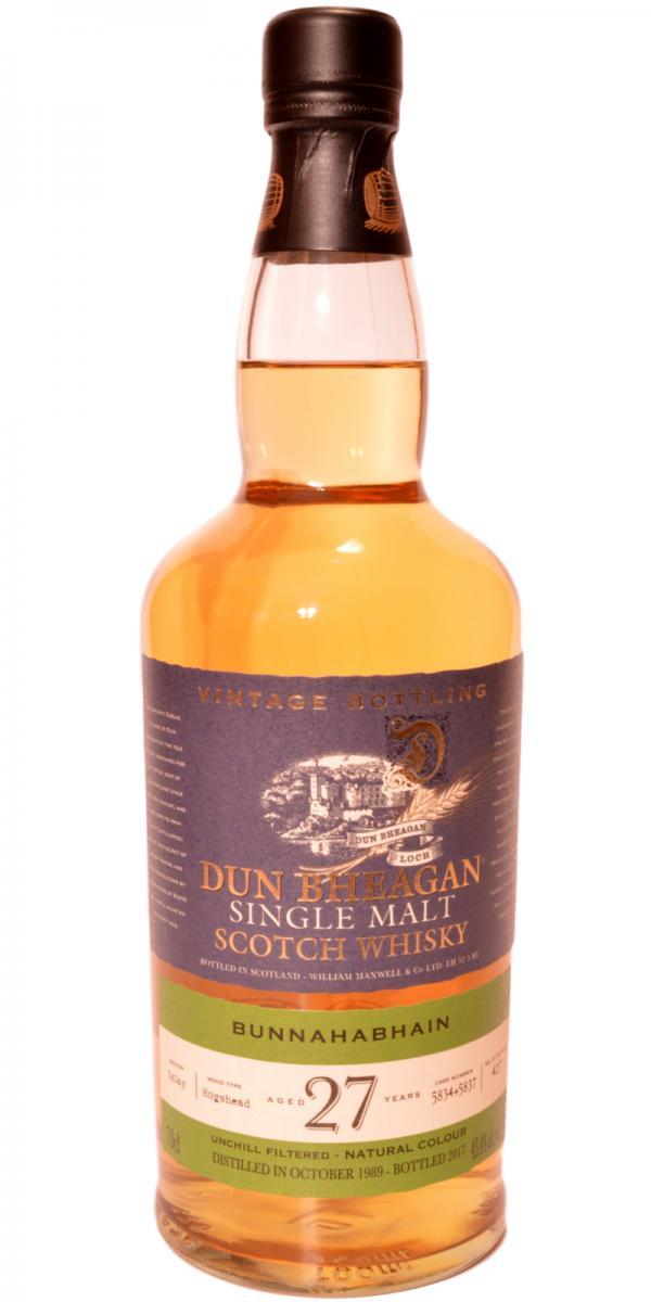 Bunnahabhain 1989 IM Dun Bheagan