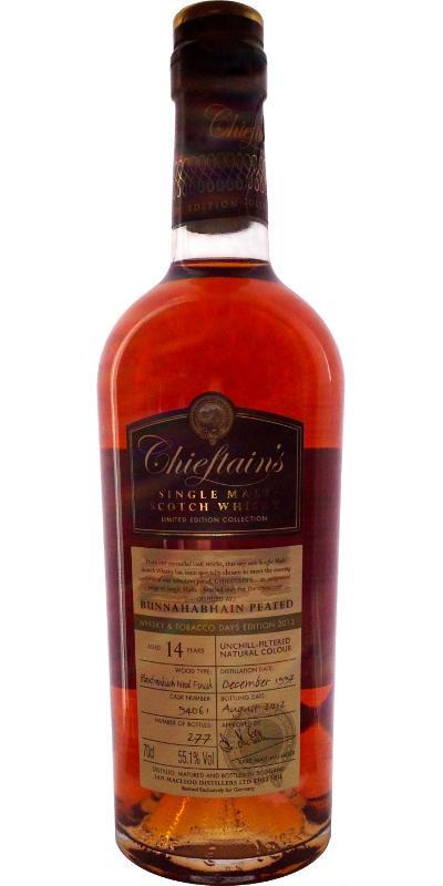 Bunnahabhain 1997 IM Chieftain's - Peated