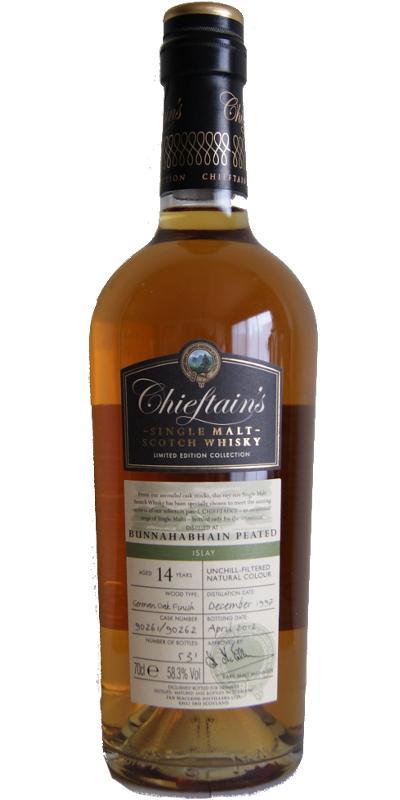 Bunnahabhain 1997 IM Chieftain's - Peated