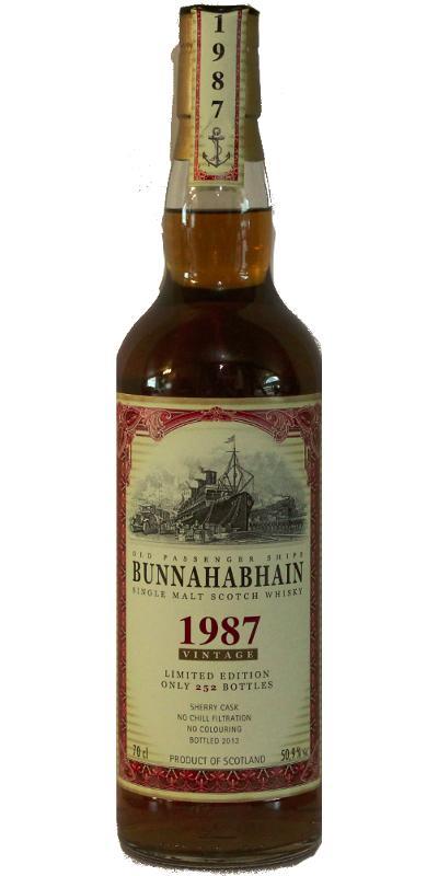 Bunnahabhain 1987 JW Old Passenger Ships