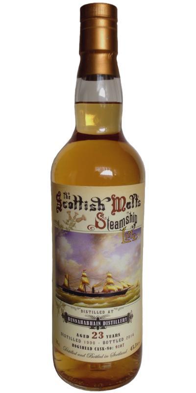Bunnahabhain 1990 JW The Scottish Malt's Steamship Line - 1st Edition