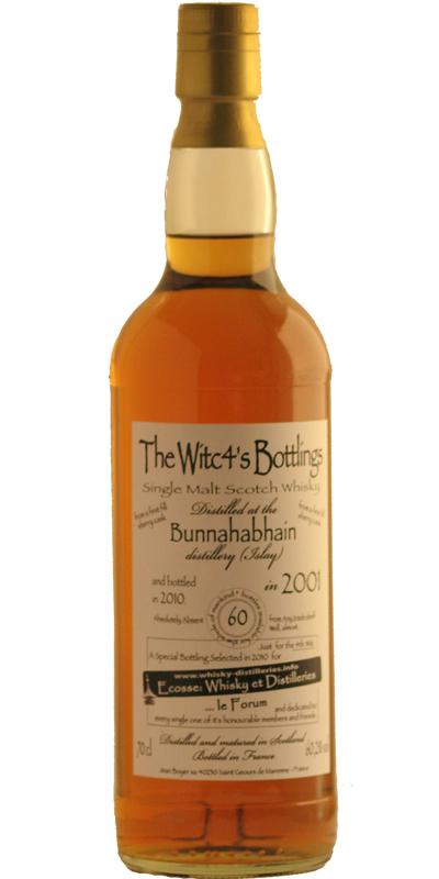 Bunnahabhain 2001 JB The Witc4's Bottlings