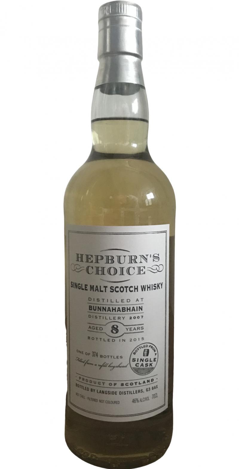 Bunnahabhain 2007 LsD Hepburn's Choice