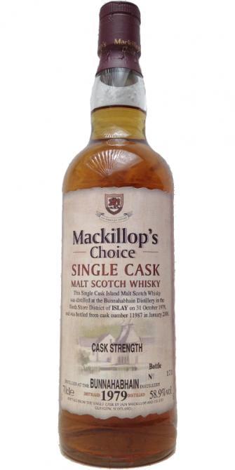 Bunnahabhain 1979 McC Single Cask - Cask Strength