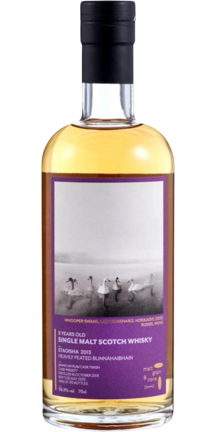 Staoisha 2013 MG&C Malt, Grain & Cane