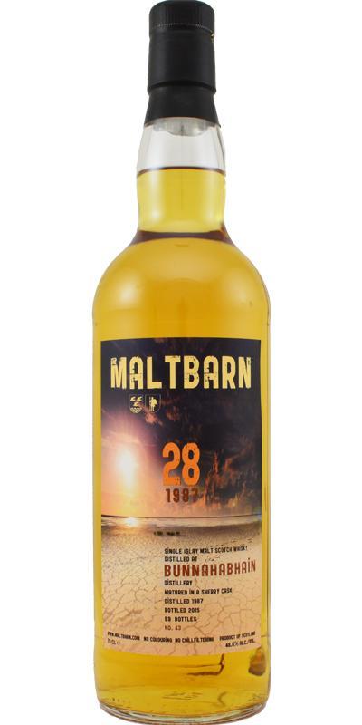 Bunnahabhain 1987 MBa No. 43