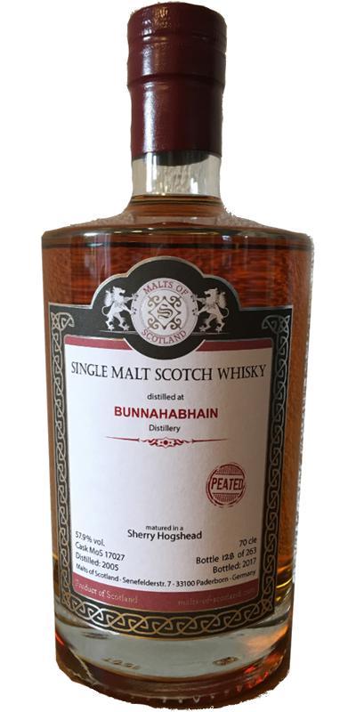 Bunnahabhain 2005 MoS