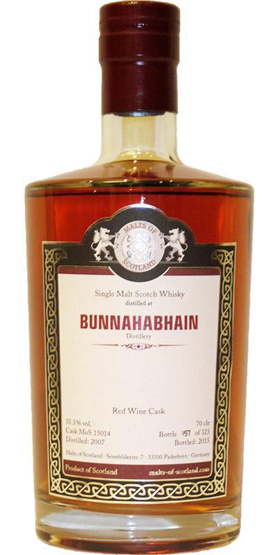 Bunnahabhain 2007 MoS