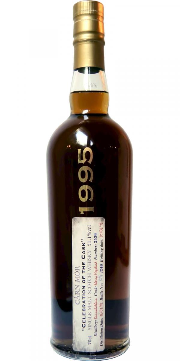 Bunnahabhain 1995 MMcK Càrn Mòr - Celebration of the Cask - Black Gold