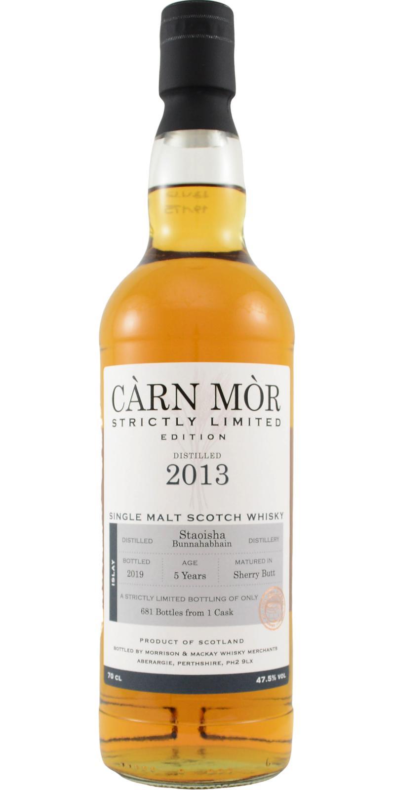 Staoisha 2013 MMcK Càrn Mòr - Strictly Limited Edition