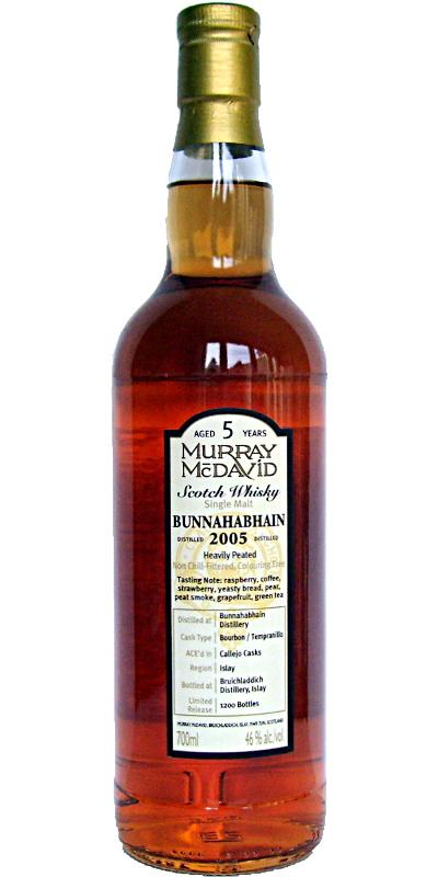 Bunnahabhain 2005 MM Heavily Peated