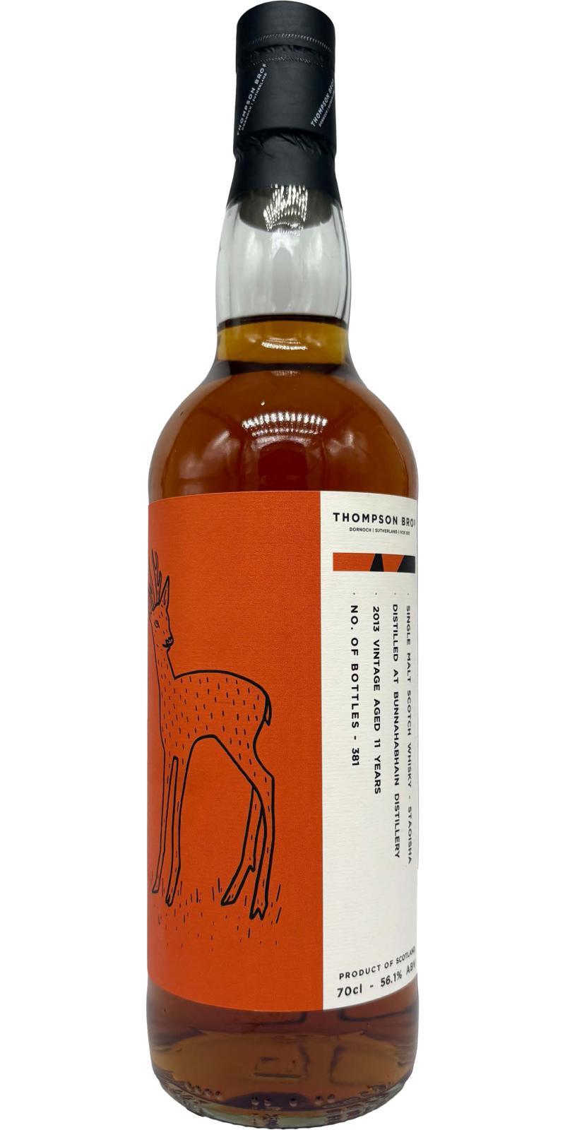 Bunnahabhain 2013 PST