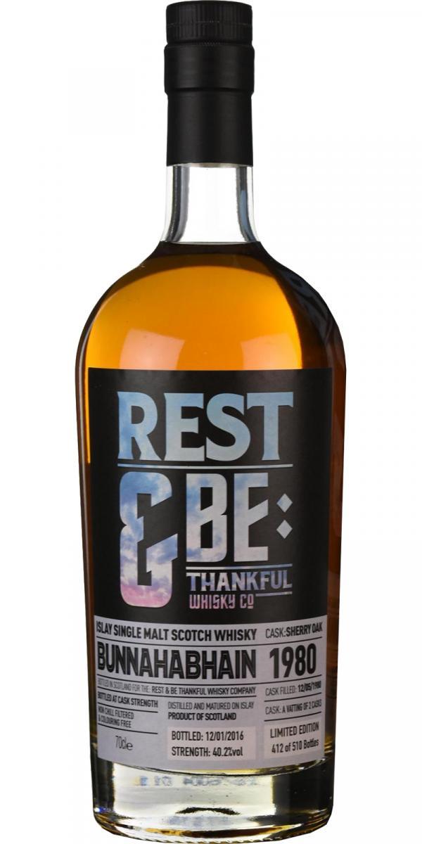 Bunnahabhain 1980 RBTW Limited Edition