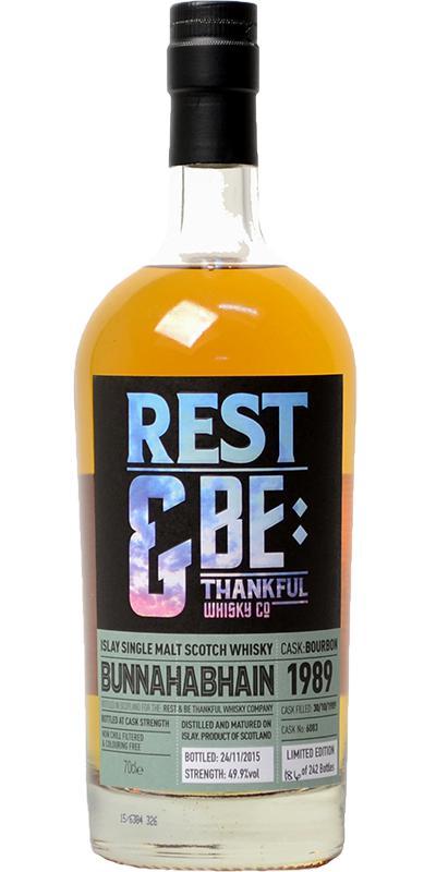 Bunnahabhain 1989 RBTW Limited Edition