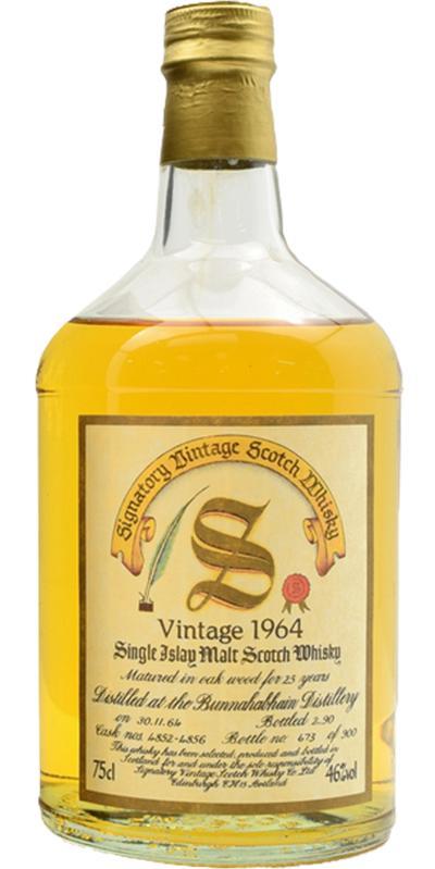 Bunnahabhain 1964 SV Vintage Collection - Dumpy