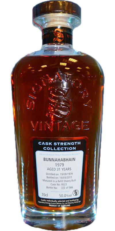 Bunnahabhain 1979 SV Cask Strength Collection