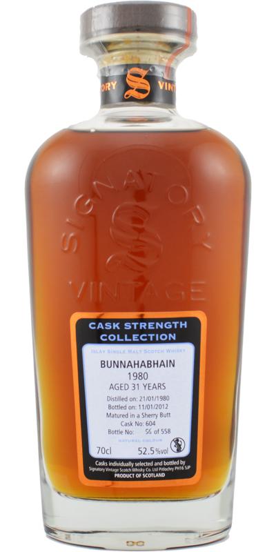 Bunnahabhain 1980 SV Cask Strength Collection
