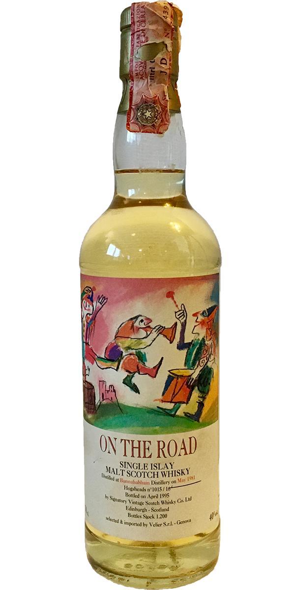 Bunnahabhain 1981 SV On The Road