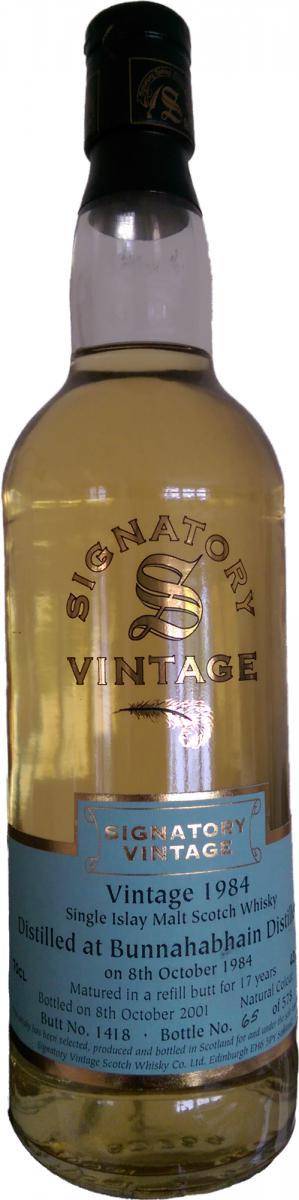 Bunnahabhain 1984 SV Vintage Collection