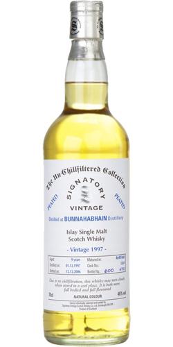 Bunnahabhain 1997 SV The Un-Chillfiltered Collection