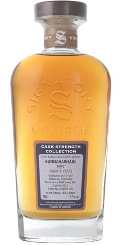 Bunnahabhain 1997 SV Cask Strength Collection