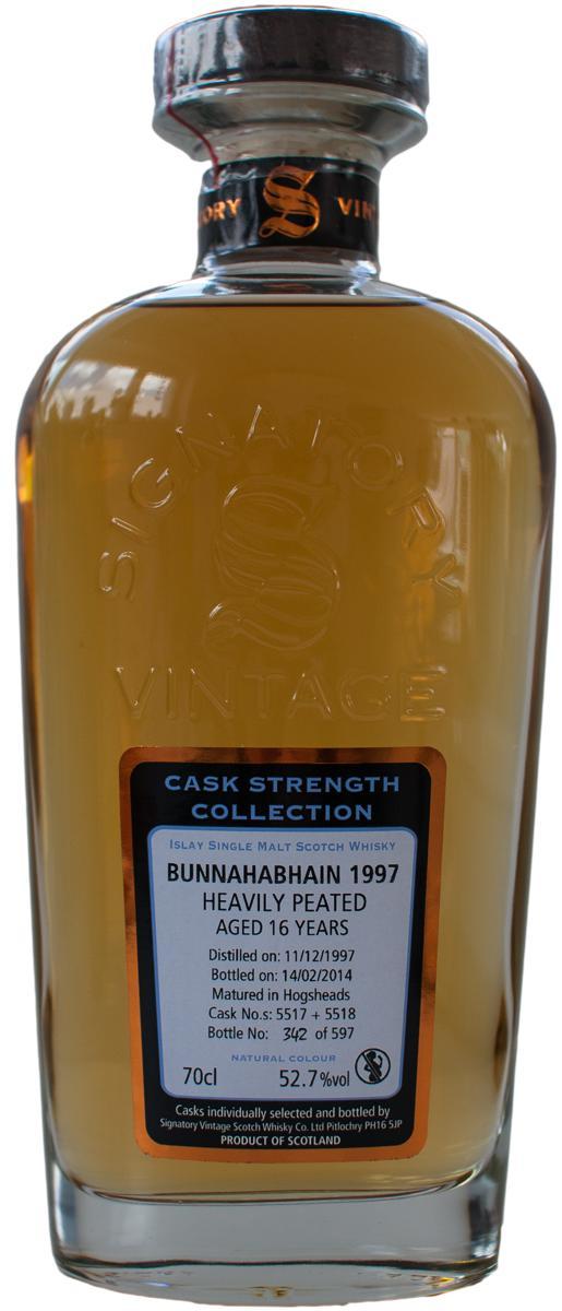 Bunnahabhain 1997 SV Cask Strength Collection - Heavily Peated