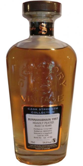 Bunnahabhain 1997 SV Vintage Collection - Heavily Peated