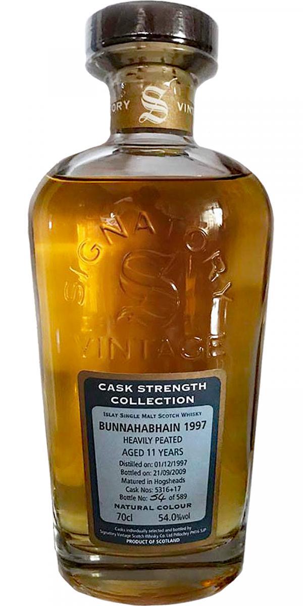 Bunnahabhain 1997 SV Cask Strength Collection - Heavily Peated