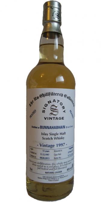 Bunnahabhain 1997 SV The Un-Chillfiltered Collection