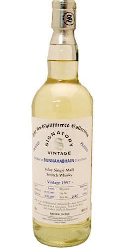 Bunnahabhain 1997 SV The Un-Chillfiltered Collection