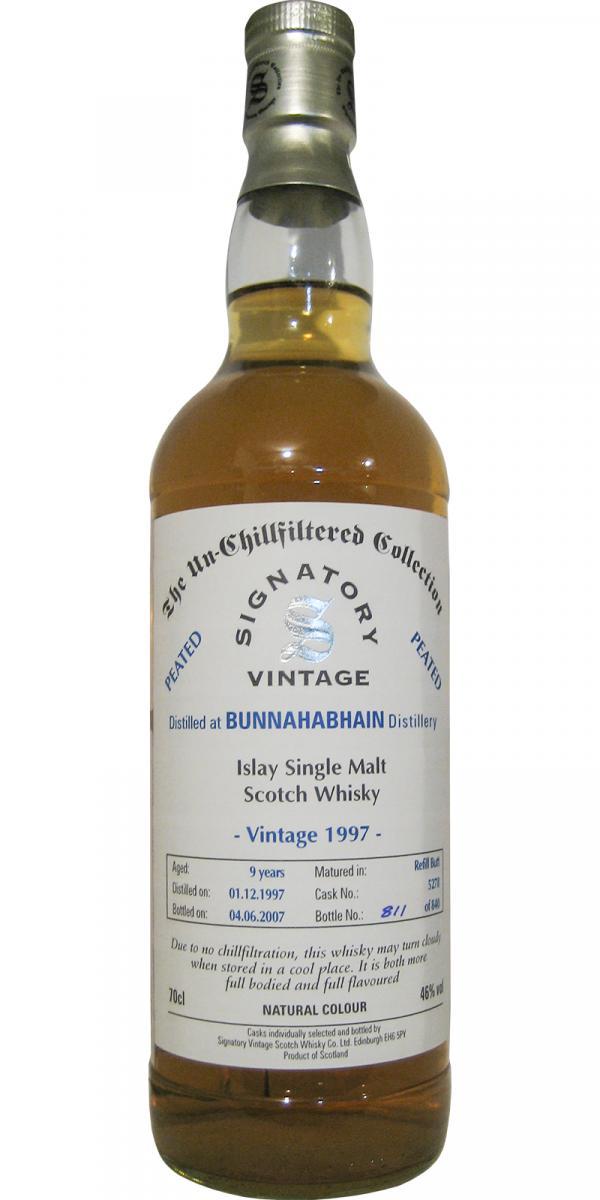 Bunnahabhain 1997 SV The Un-Chillfiltered Collection