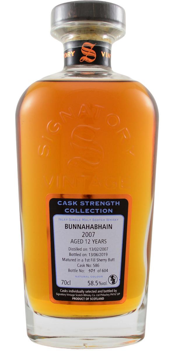 Bunnahabhain 2007 SV Cask Strength Collection