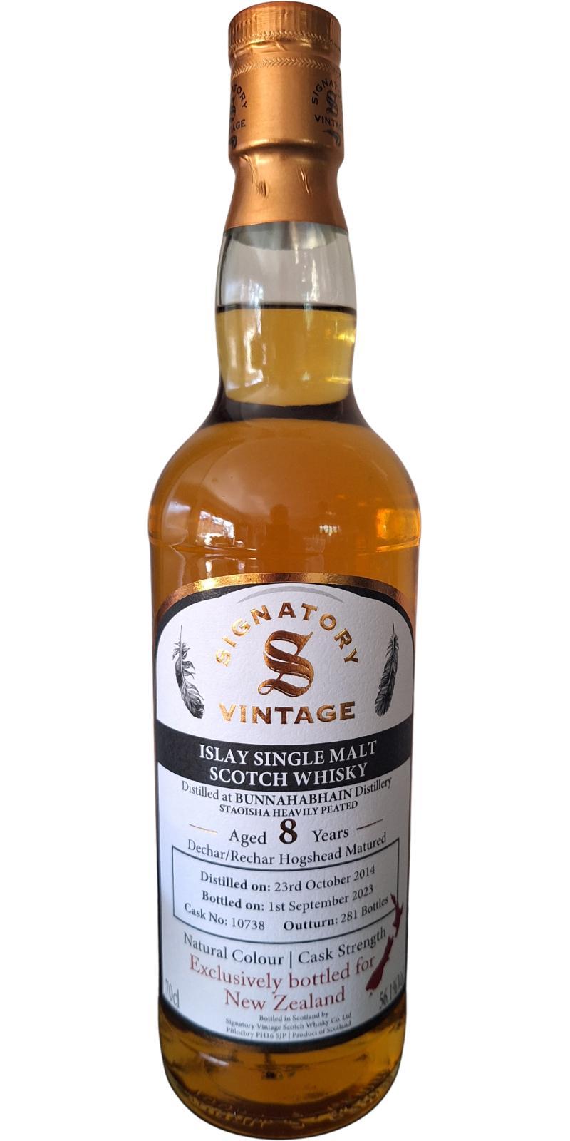Bunnahabhain 2014 SV Natural Colour | Cask Strength