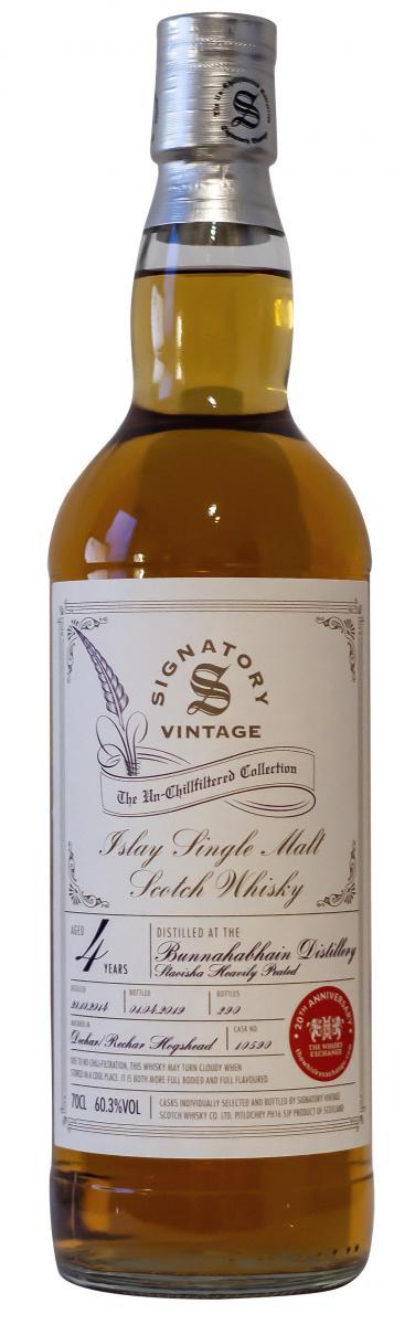 Bunnahabhain 2014 SV The Un-Chillfiltered Collection