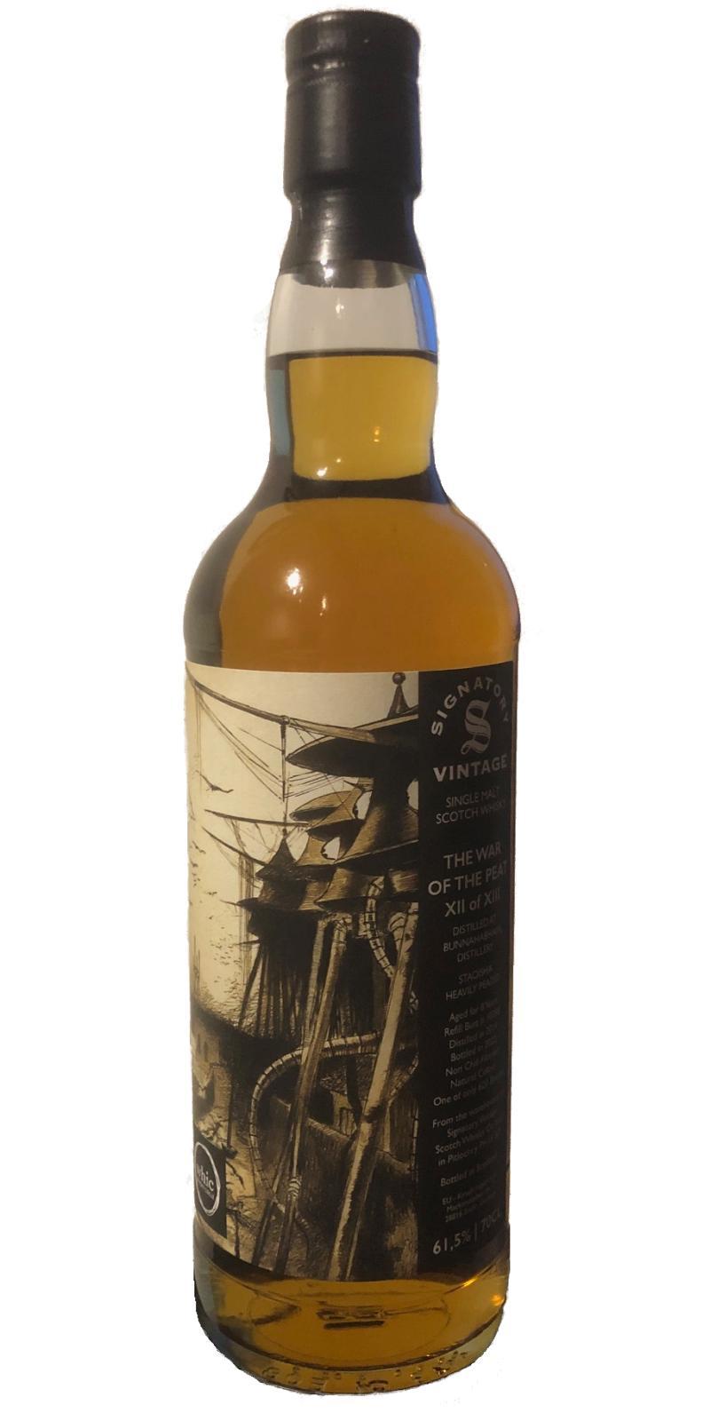 Bunnahabhain 2014 SV The war of the Peat