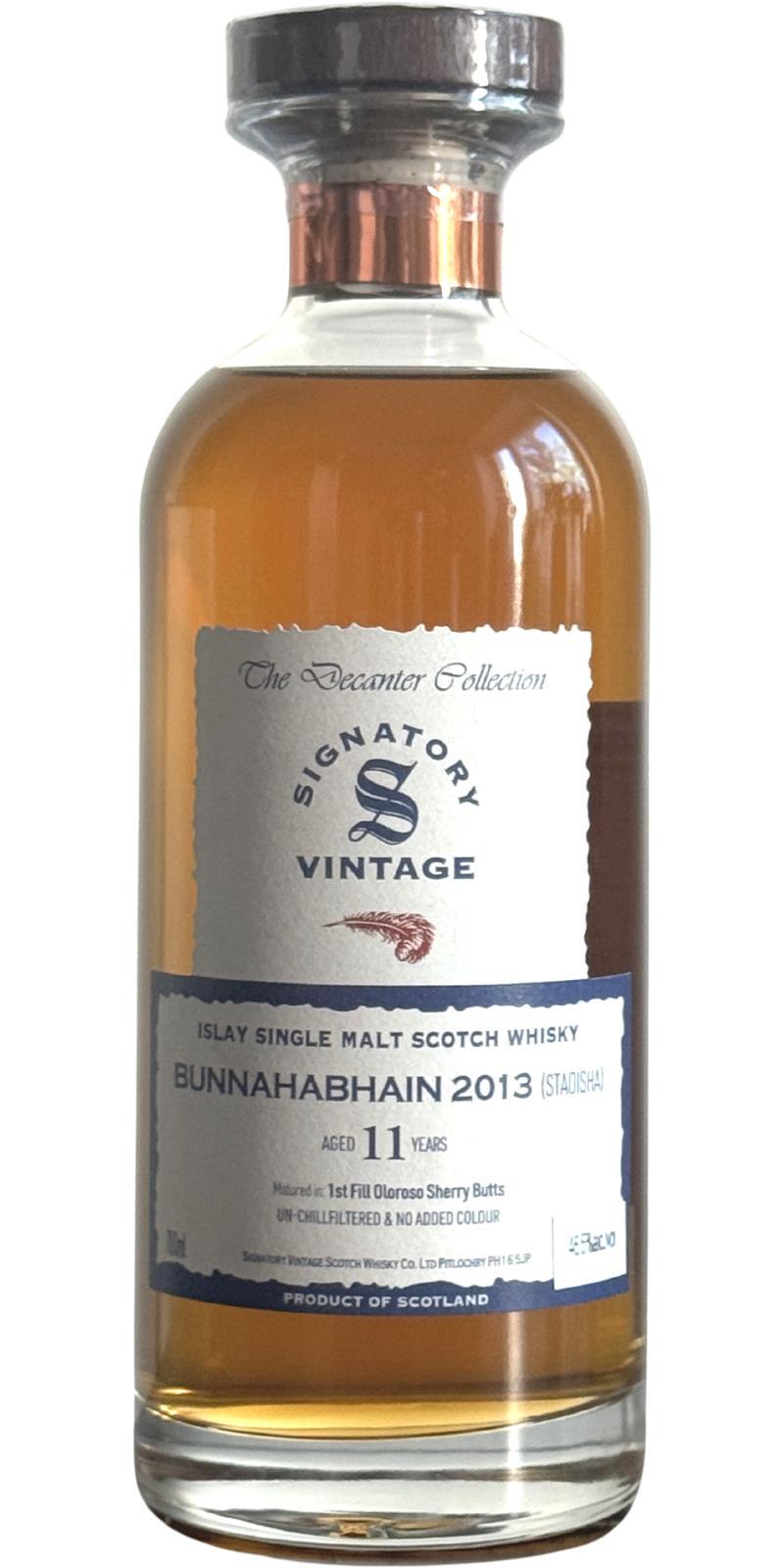 Staoisha 11-year-old SV The Decanter Collection