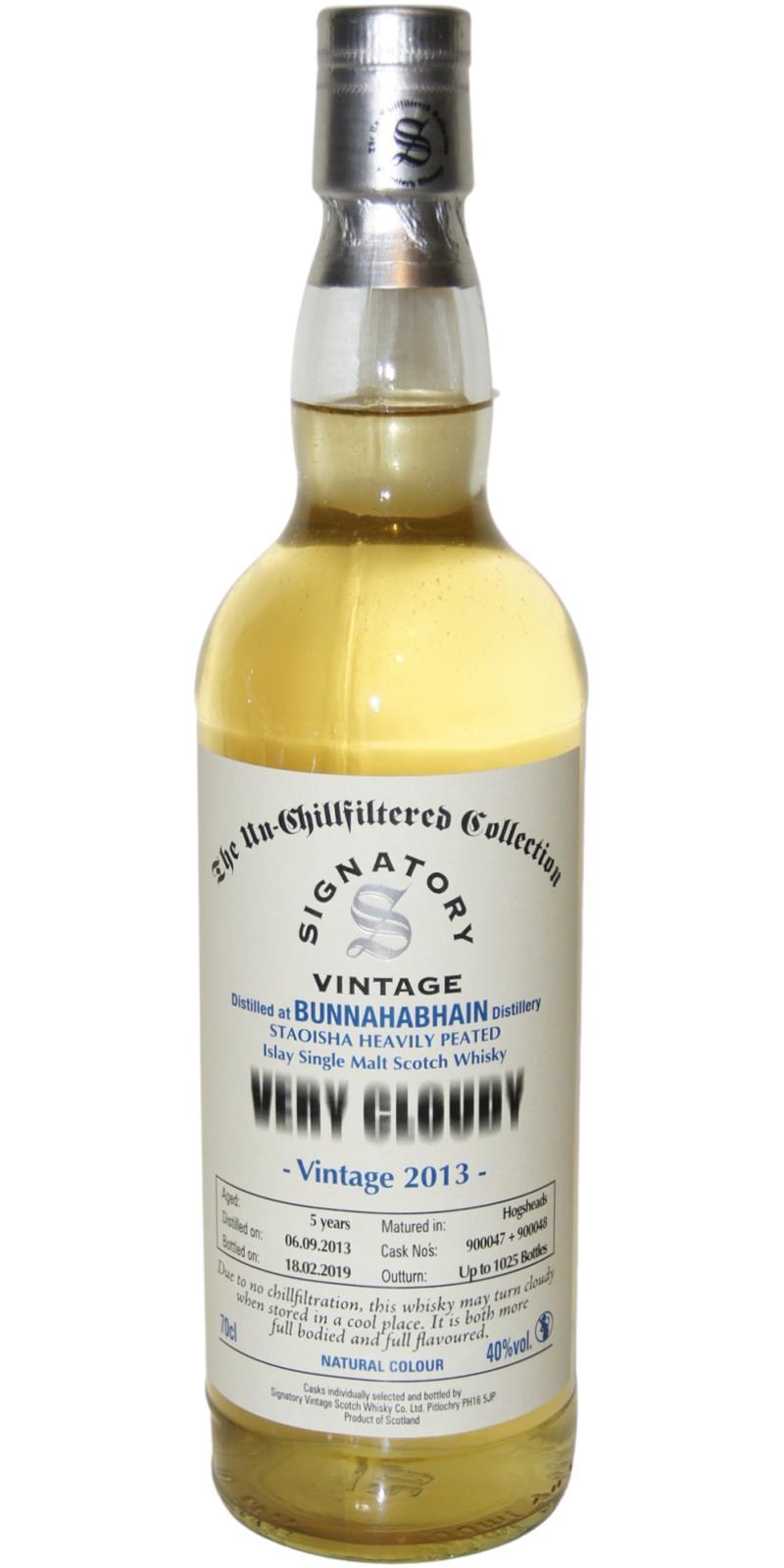 Staoisha 2013 SV The Un-Chillfiltered Collection - Very Cloudy