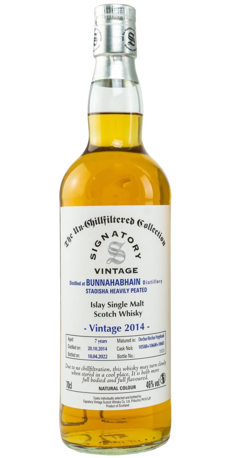 Staoisha 2014 SV The Un-Chillfiltered Collection