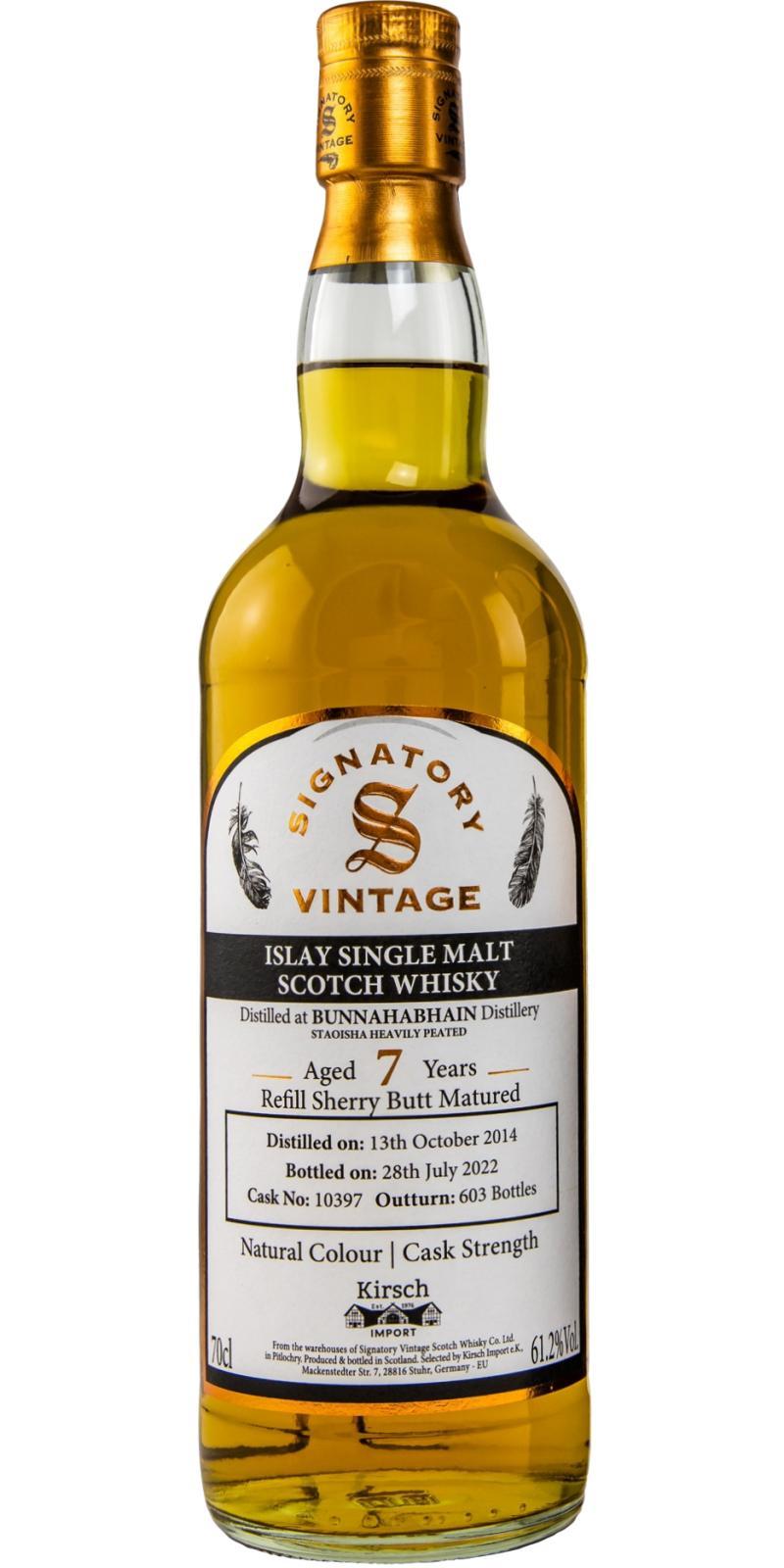 Staoisha 2014 SV Natural Colour | Cask Strength